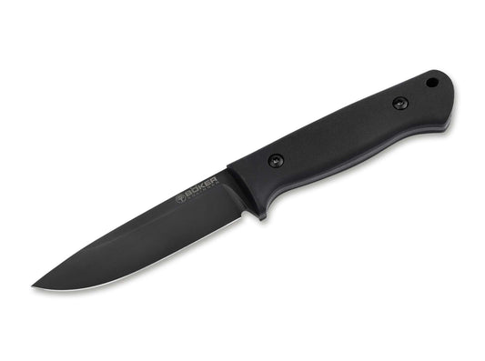 Cuțit Böker DBK Bushfriend 2000 All Black – Bushcraft Serios, Design Discret și Rezistență Reală