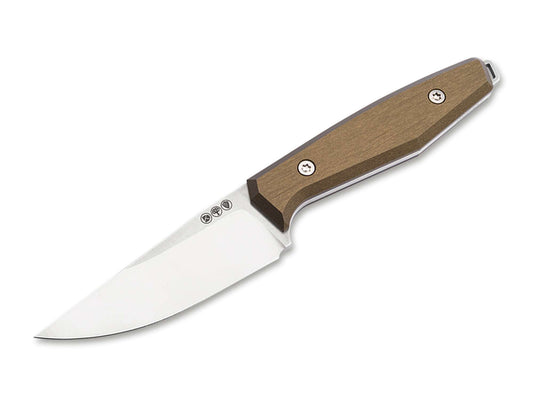 Cuțit Böker Daily Knives AK1 Droppoint MagnaCut Gold – Compact, Premium și Extrem de Performant
