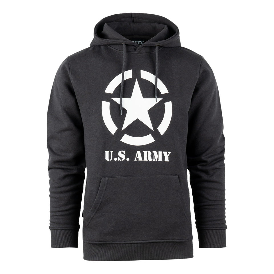 Hanorac Hoodie Allied Star Black