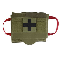 Borsetă Medicală IFAK Quick Draw Pack Oliv – Acces Rapid la Echipamentul de Prim Ajutor