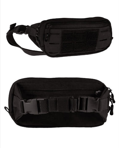 Borseta Fanny Pack Laser Cut Black