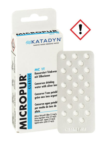 Tablete Purificare Apa Clasic MC 1T Folie 25 Buc