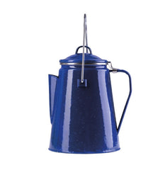 Cafetieră Emailată cu Percolator Albastru– 2L
