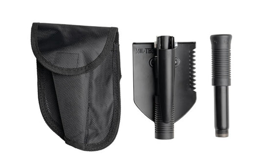 Lopată Militară Pliabilă Multifuncțională cu Husă – Black
