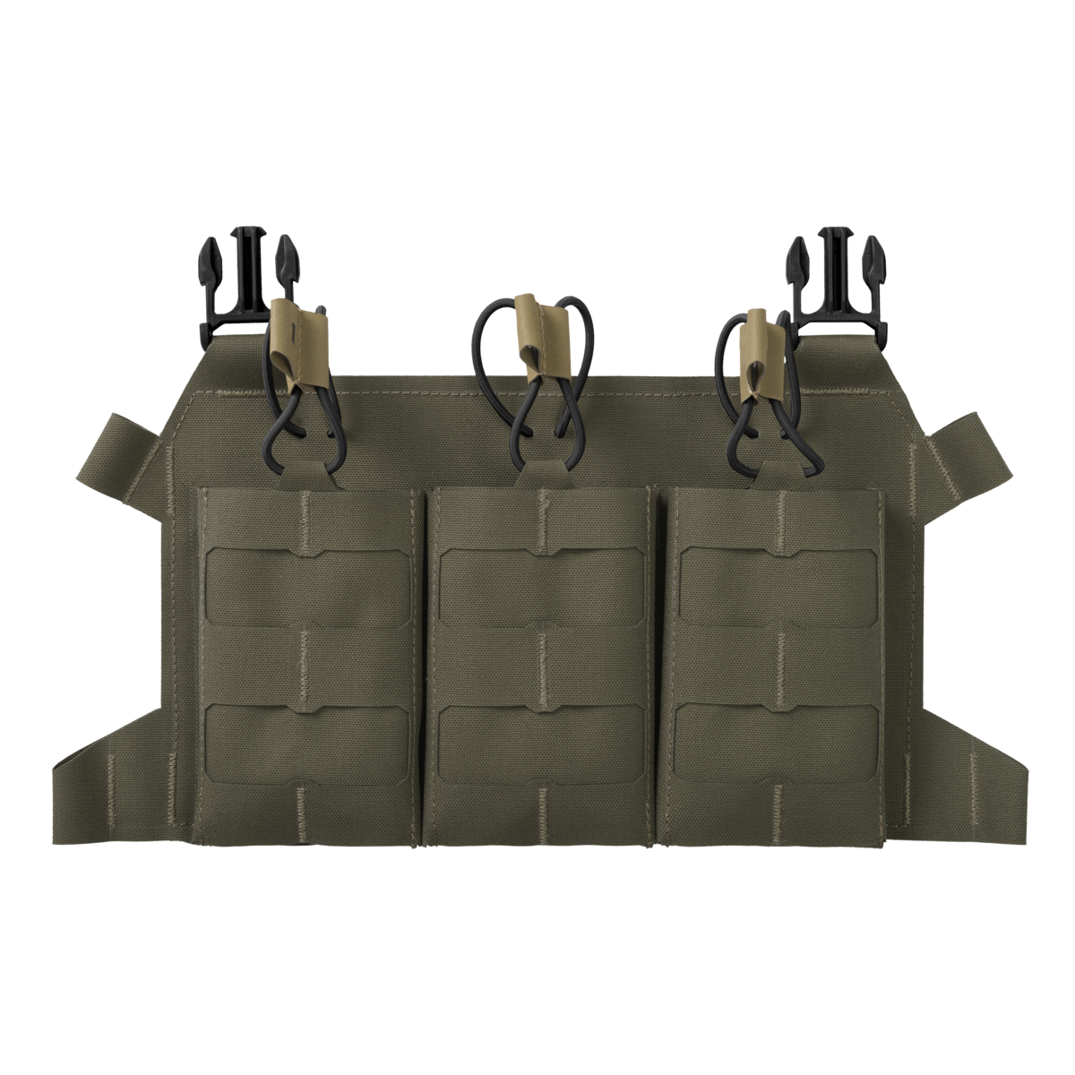 Panel frontal Helikon-Tex Skeletonized Triple 223 MOLLE Ranger Green