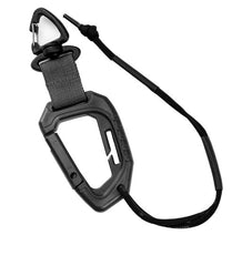 Carabinier Tactic MissionGear cu Bucla – Accesoriu MOLLE pentru Echipament (Negru)