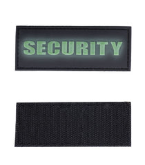 Patch 3D „SECURITY” PVC Fluorescent cu Velcro