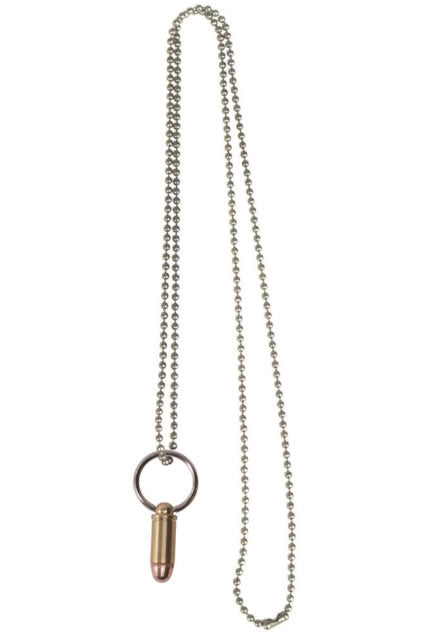 Lănțișor cu Mini-Munitie – Model Mic, 60 cm