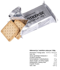 Biscuiti BW Panzerplatten 125 g