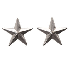 Set 2 Bucăți Insigne Rang „General cu o Stea” US Army Argintiu