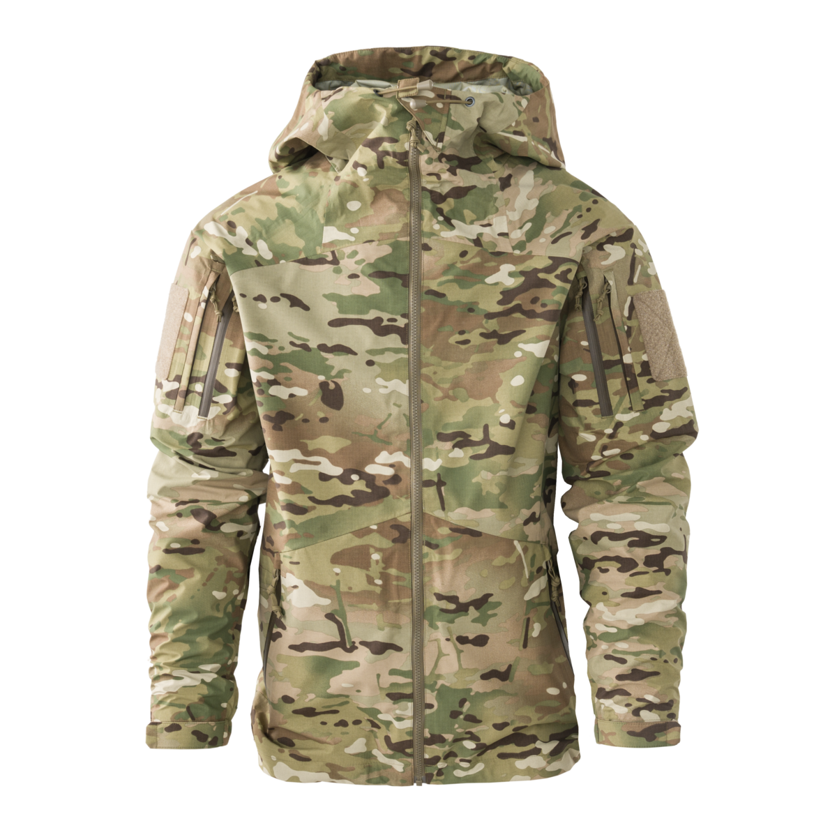 Geacă Hardshell Vanguard Helikon-Tex MultiCam – Membrană 3L, Impermeabilă - poza 2