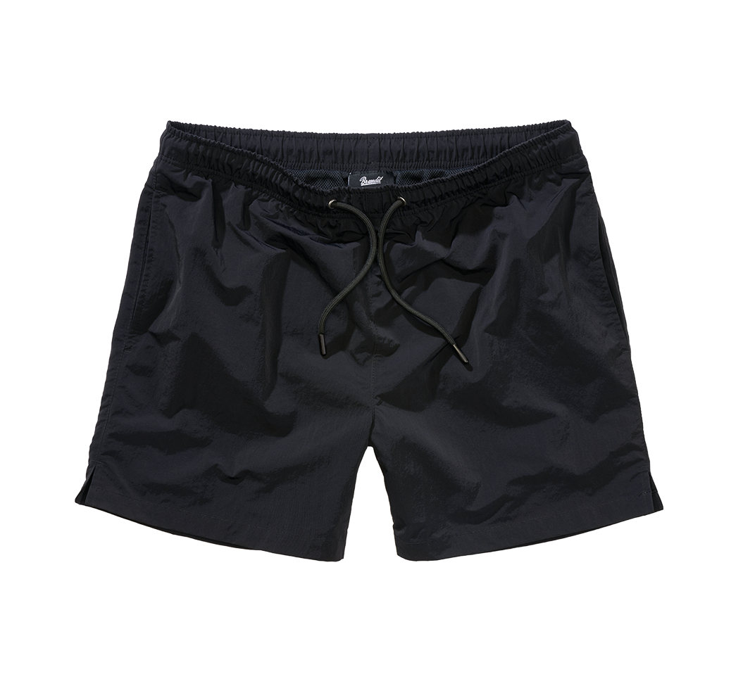 Short de Baie Basic Negru Brandit - Uscare Rapida