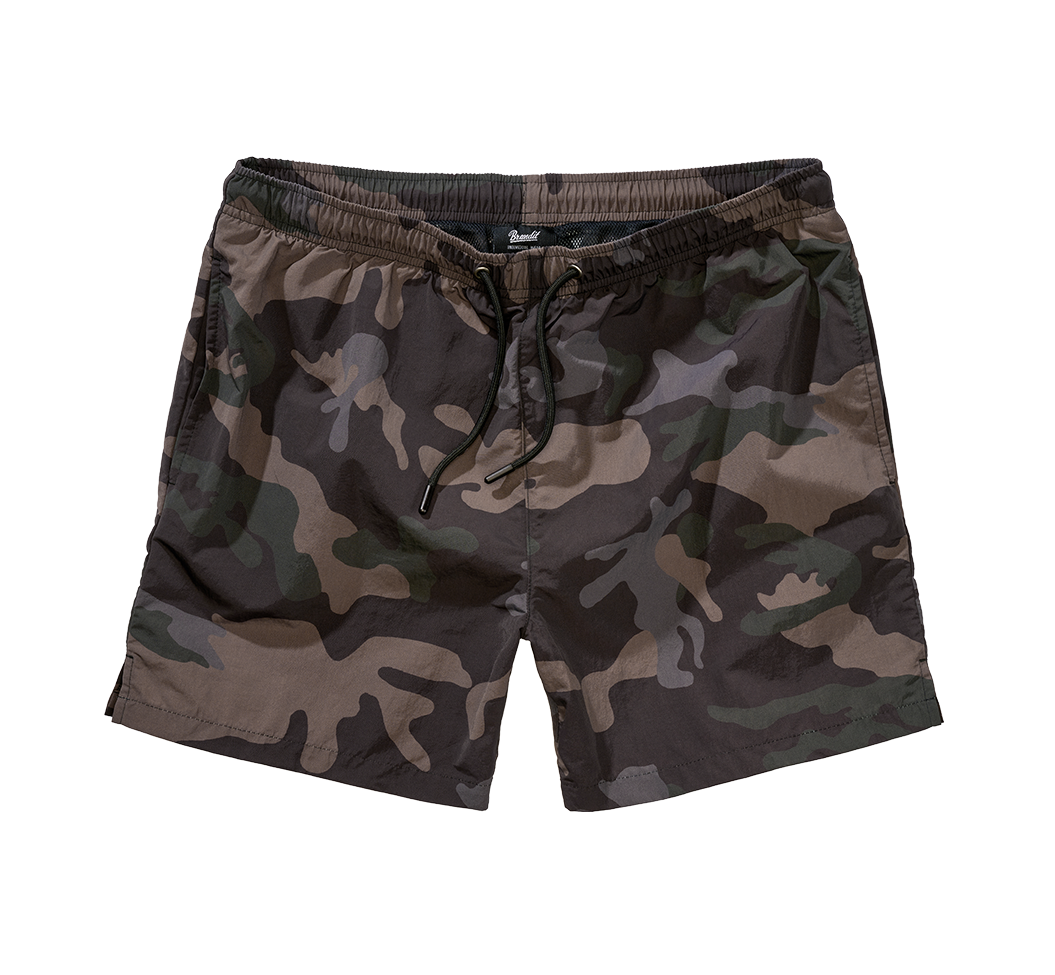 Short de Baie Basic Dark Camo Brandit - Confort Acvatic Superior
