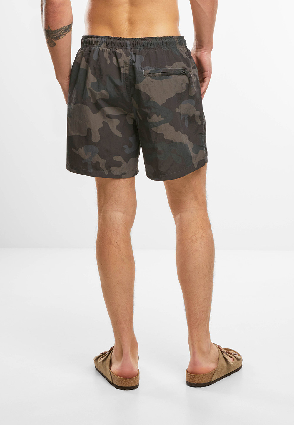 Short de Baie Basic Dark Camo Brandit - Confort Acvatic Superior