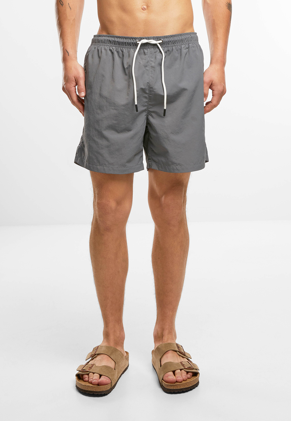 Short de Baie Basic Anthracite Brandit - Uscare Rapida