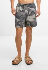 Short de Baie Basic Grey Camo Brandit - Uscare Rapida