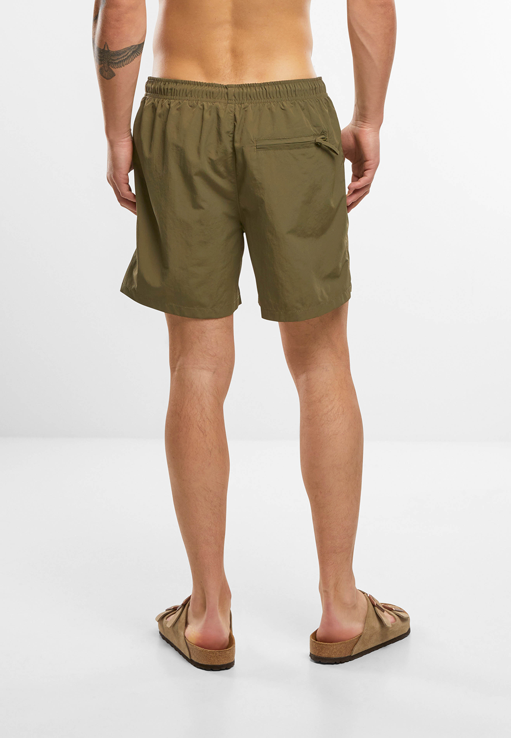 Short de Baie Basic Olive Brandit - Uscare Rapida