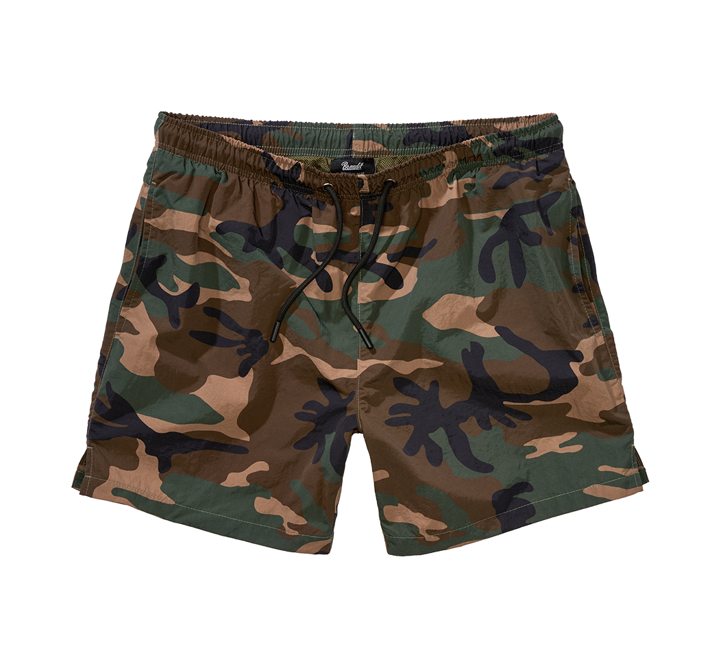 Short de Baie Basic Woodland Brandit - Uscare Rapida
