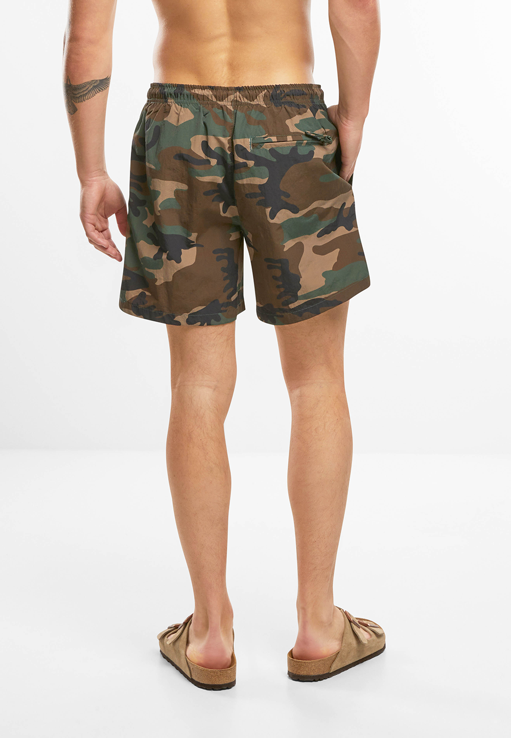 Short de Baie Basic Woodland Brandit - Uscare Rapida