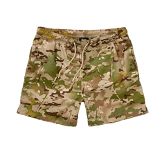 Short de Baie Basic Tactical Camo Brandit - Uscare Rapida