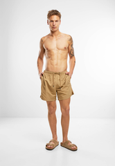 Short de Baie Basic Camel Brandit - Versatilitate Activă