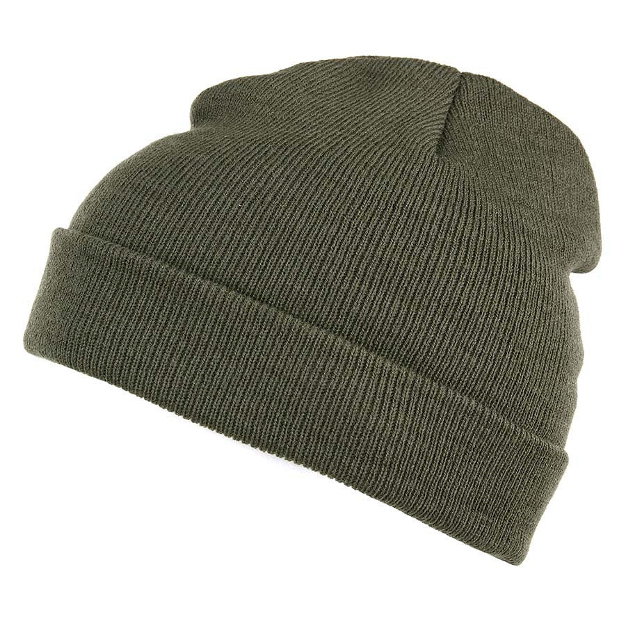 Căciulă Commando - Verde | Tricot Fin, 100% Acril