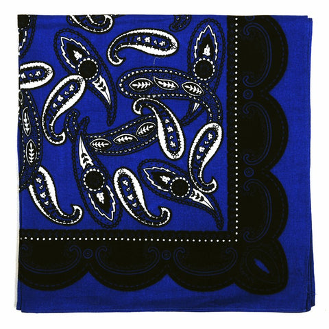 Bandana Pattern Blue