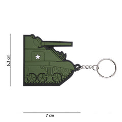 Breloc Sherman Tank #104 | PVC, Design 3D