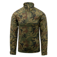 Bluză Combat Mcdu Helikon-Tex PL Woodland NIR – Mâneci NyCo Ripstop, 235 g/m²