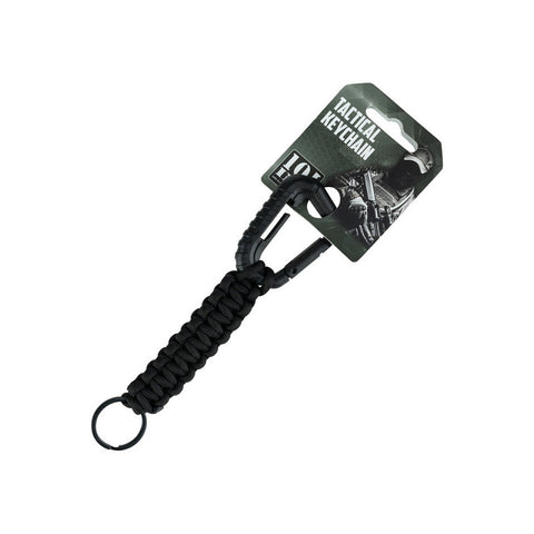 Breloc tactic paracord Black