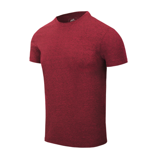 Tricou Slim Helikon-Tex Melanj Roșu Elastic