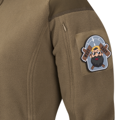 Bluză Fleece Helikon-Tex Cumulus Femei, Culoare Shadow Grey