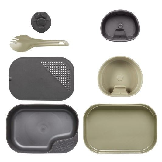 Set Veselă Camping Wildo® CAMP-A-BOX® Complete BPA Free