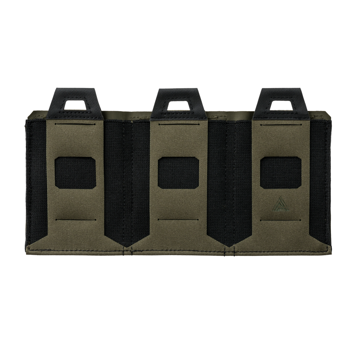 Pouch Încărcătoare Helikon-Tex Triple Flat Elastic Ranger Green MOLLE/PALS