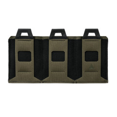 Pouch Încărcătoare Helikon-Tex Triple Flat Elastic Ranger Green MOLLE/PALS