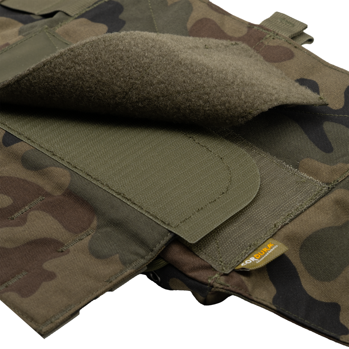 Chest Rig Chicom Helikon-Tex Woodland – Cordura 500D, 3 Buzunare Încărcătoare - poza 7