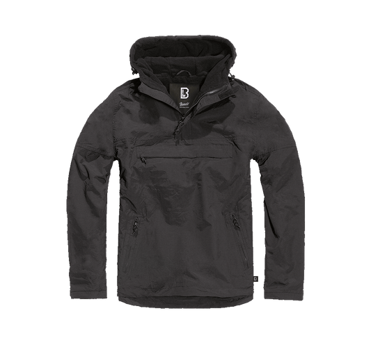 Geaca de Vant Negru Brandit - Protectie Versatila