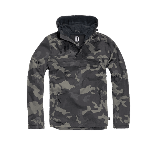 Geaca de Vant Dark Camo Brandit - Protecție Esențială