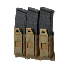 Portîncărcător Helikon-Tex Triple Flat Elastic MOLLE Negru