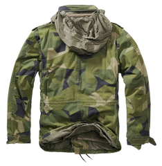 Geaca M65 Giant Swedish Camo/Olive/Blue Brandit - Versatilitate Tactică