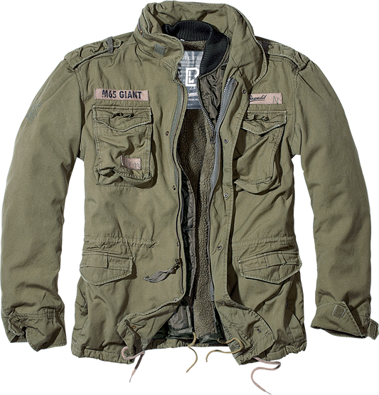 Geaca M65 Giant Olive Brandit - Caldura si Versatilitate