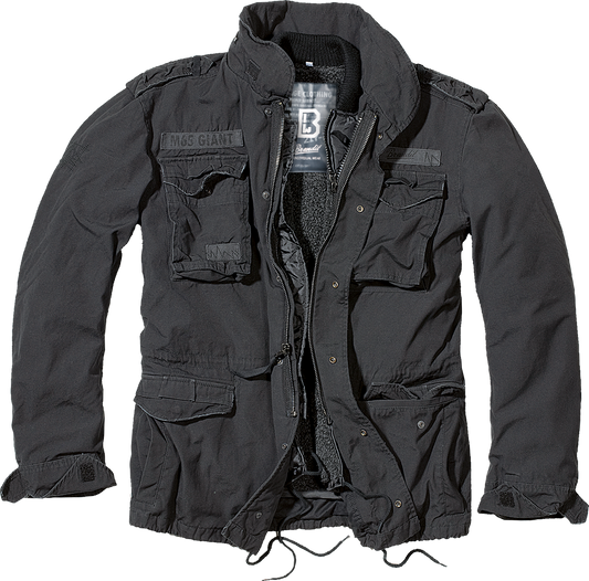 Geaca M65 Giant Negru Brandit - Caldura si Rezistenta