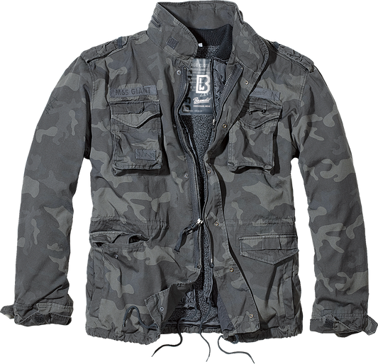 Geaca M65 Giant Dark Camo Brandit - Confort si Rezistenta