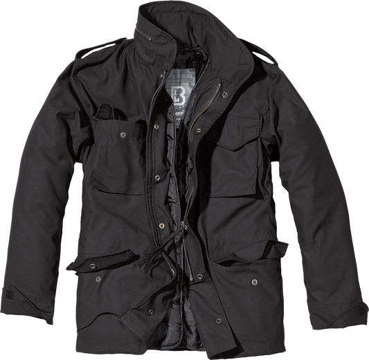Geaca M65 Classic Negru Brandit - Durabilitate si Stil Clasic