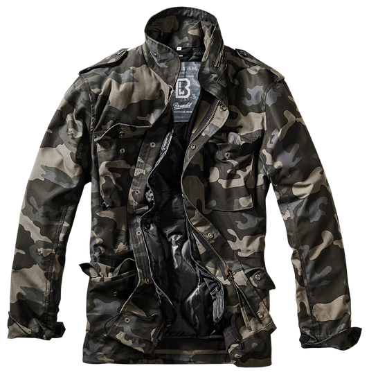 Geaca M65 Classic Dark Camo Brandit - Versatilitate Urbana