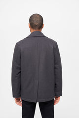 Veston Pea Coat Anthracite Brandit - Căldură și Stil