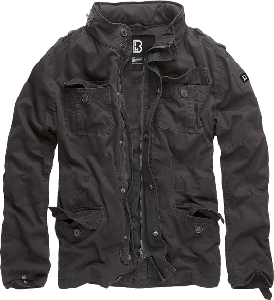 Geaca Britannia Negru Brandit - Stil si Functionalitate