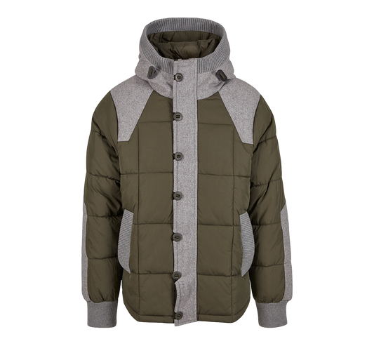 Geaca Garret Oliv-Grey Materialmi Brandit - Confort Tactic Zilnic
