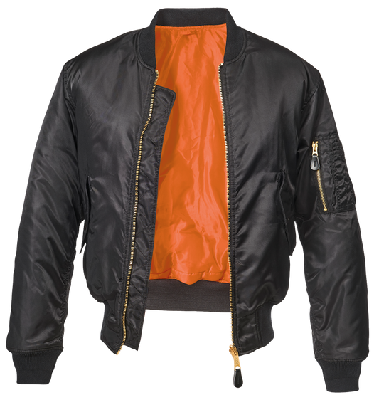 Geaca MA1 Negru Brandit - Stil Clasic Autentic