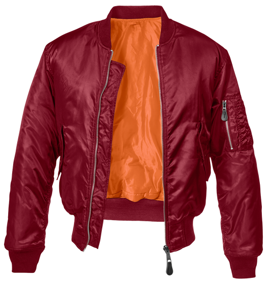 Geaca MA1 Burgundy Brandit - Caldura si Mobilitate